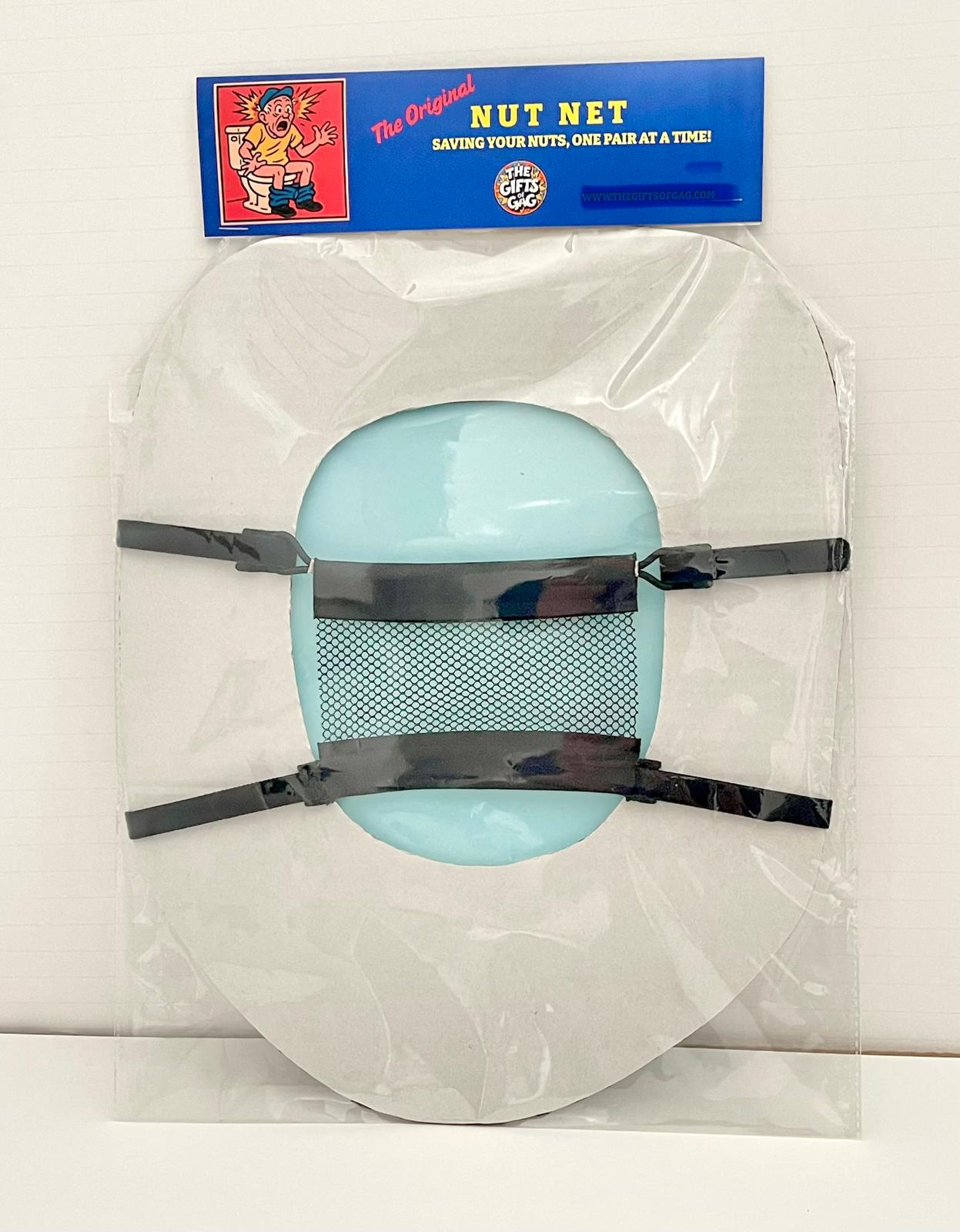 TGOG The Nut Net - 12"W x 16"H - Funny Bathroom Gag Gift & Novelty Decoration Lightweight Mesh Guard for Novelty Gifting