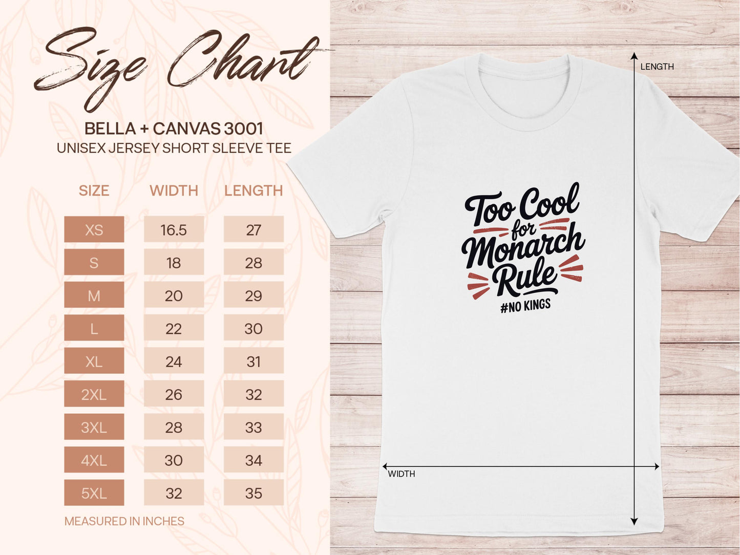 Too Cool for Monach Rule T-Shirt, Funny Graphic Tee, Casual Unisex Shirt, Trendy Quote Top, Comfortable Everyday Wear