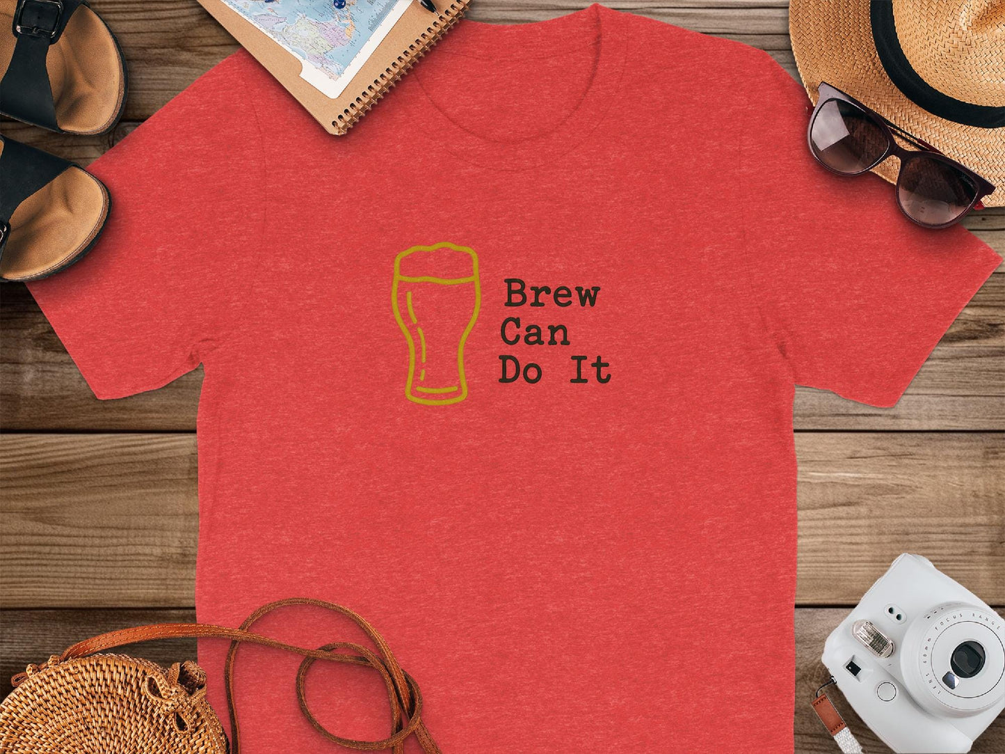 Funny Beer T Shirt, Brew Can Do It Tee, Beer Lover Gift, Craft Beer Shirt, Brewery Shirt, Drinking Shirt, Beer Enthusiast Tee