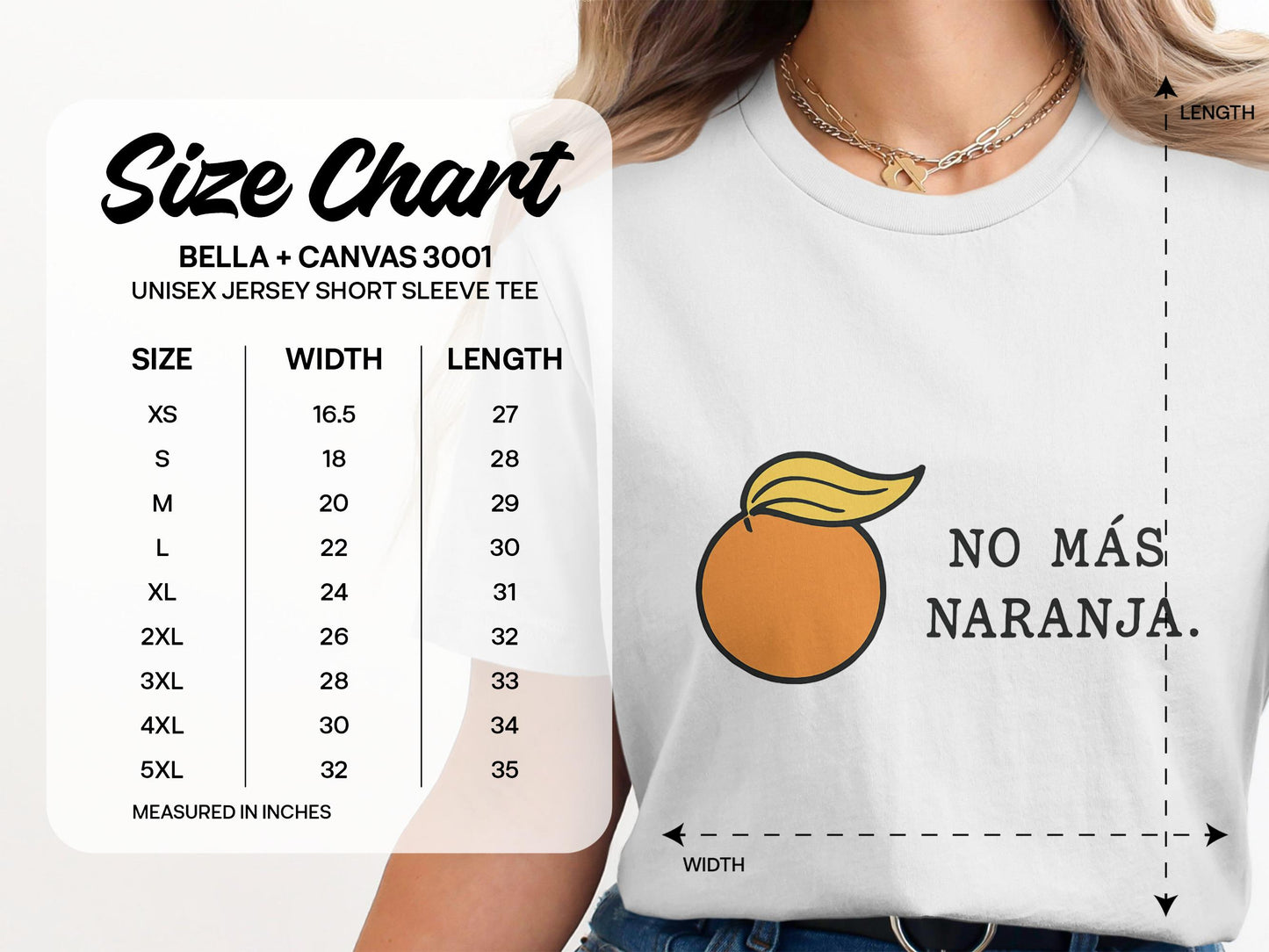 Orange Graphic Tee, Funny Spanish Quote Shirt, No Mas Naranja Unisex Tee, Casual Graphic T-Shirt, Gift For Spanish Speakers