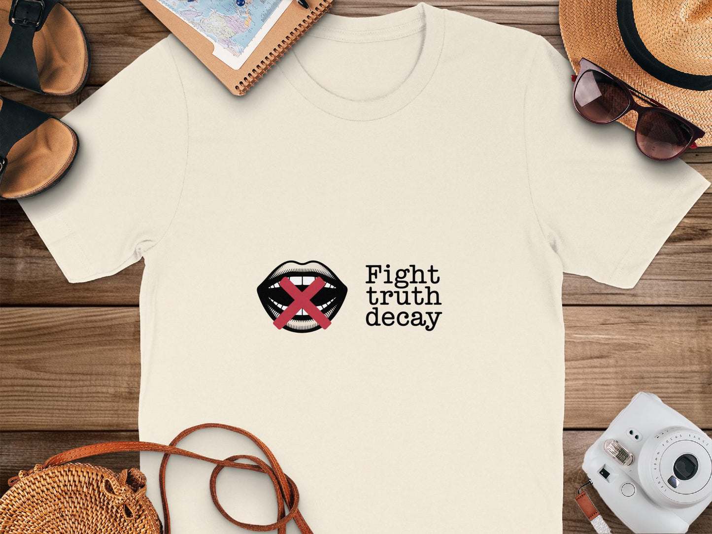 Fight Truth Decay Shirt, Unique Graphic Tee, Statement Tshirt, Casual Outfit, Everyday Wear, Unisex Graphic Top, Gift for Friends
