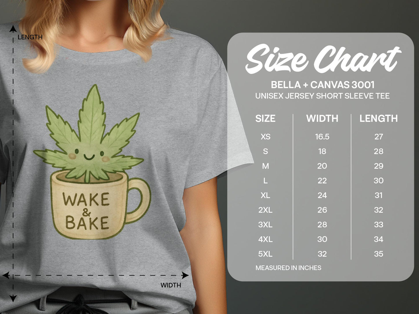 Wake and Bake T-Shirt, Cannabis Lover Gift, Cute Weed Shirt, Stoner Apparel, Funny Marijuana Tee, Unisex Graphic Tee, Cannabis Coffee Mug