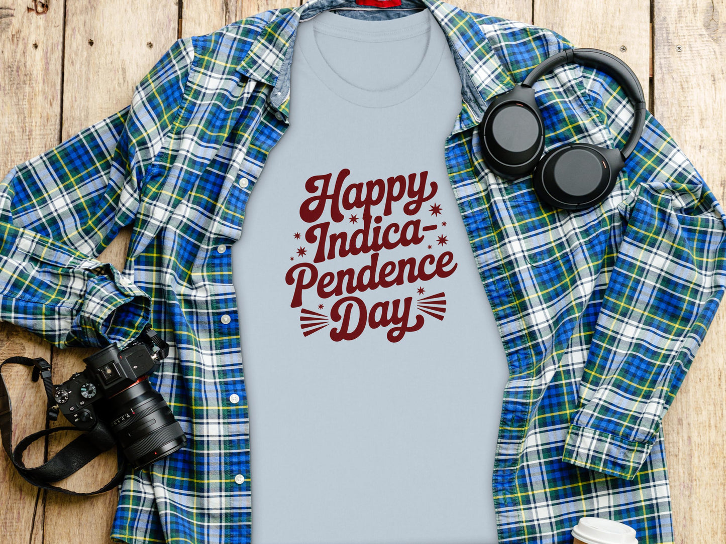 Happy Indica Pendence Day Shirt, Cannabis Celebration Tee, Weed Lover Gift, Stoner Apparel, Festival Outfit, Graphic Unisex T-Shirt