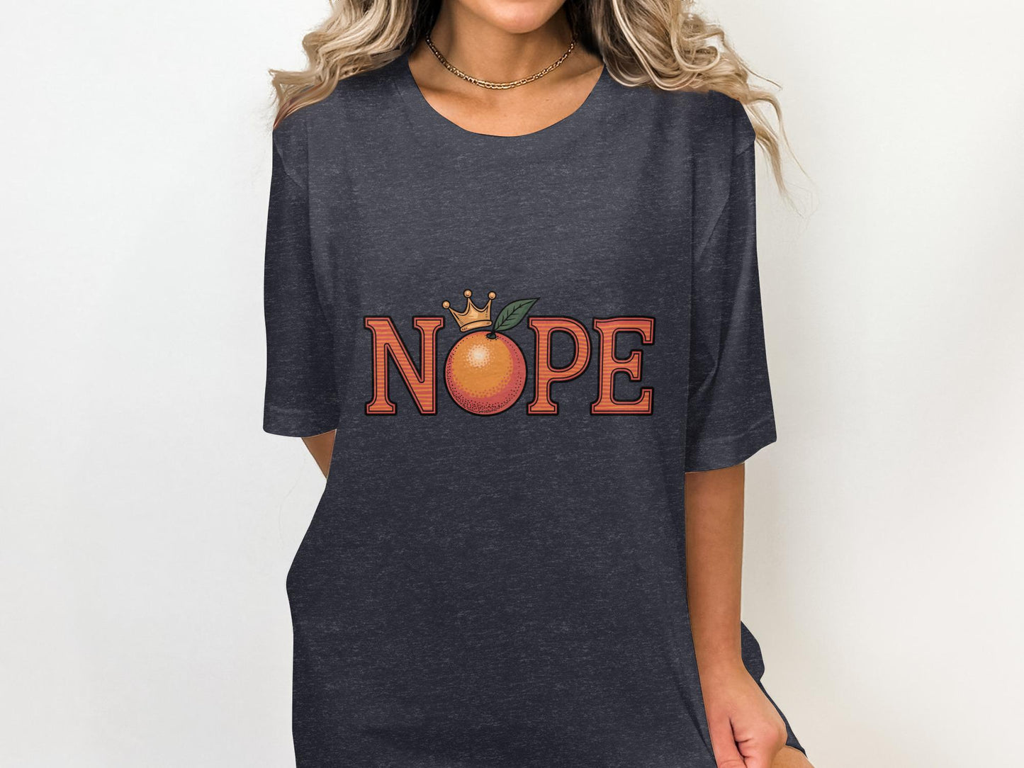 Nope t-shirt, funny graphic tee, casual shirt with nope print, unisex nope shirt, trendy nope top, sarcastic nope tshirt