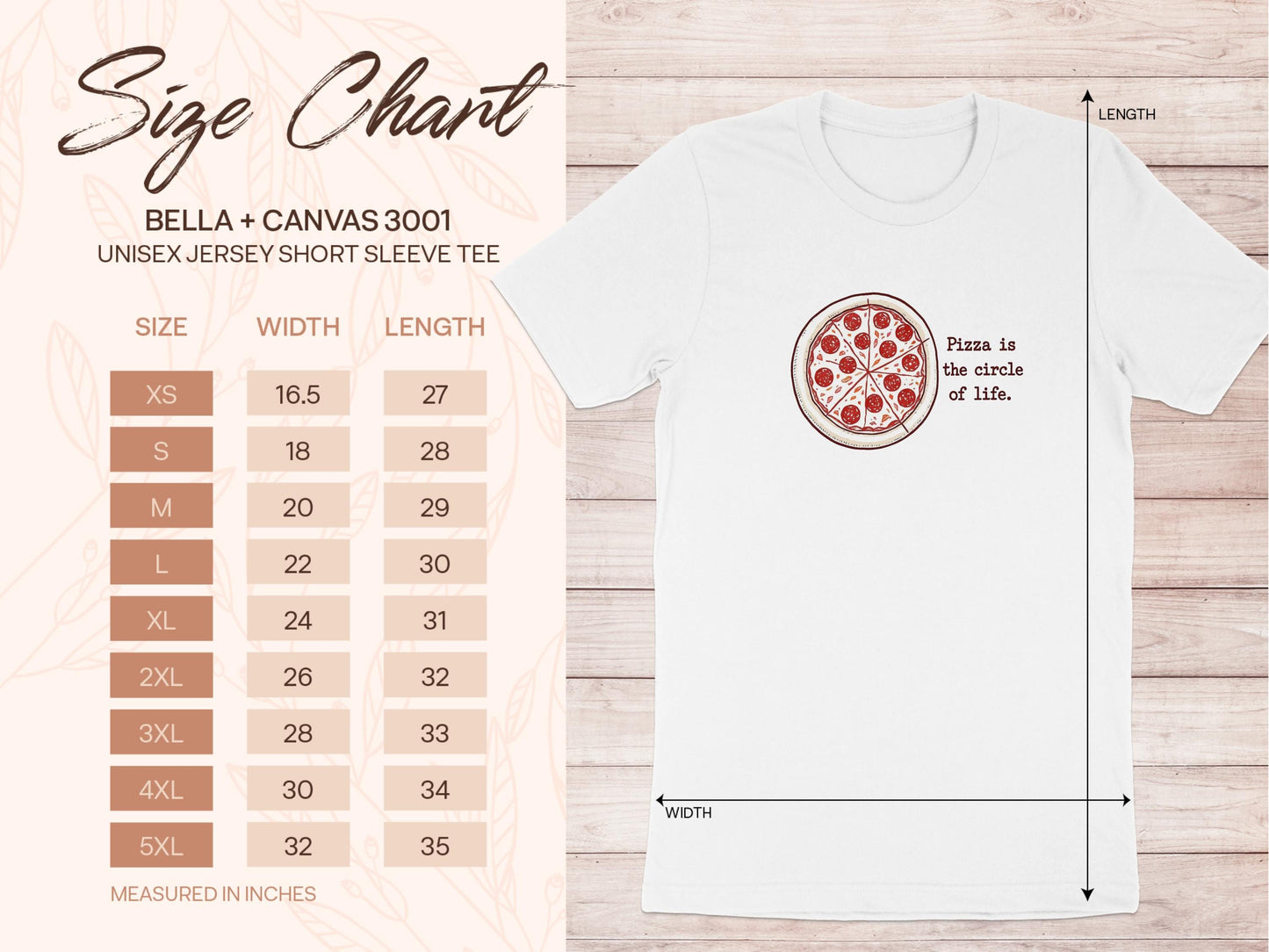 Funny Pizza T-Shirt, Unisex Jersey Short Sleeve Tee, Graphic Pizza Tee, Foodie Shirt, Pizza Lovers Gift, Casual Everyday T-Shirt