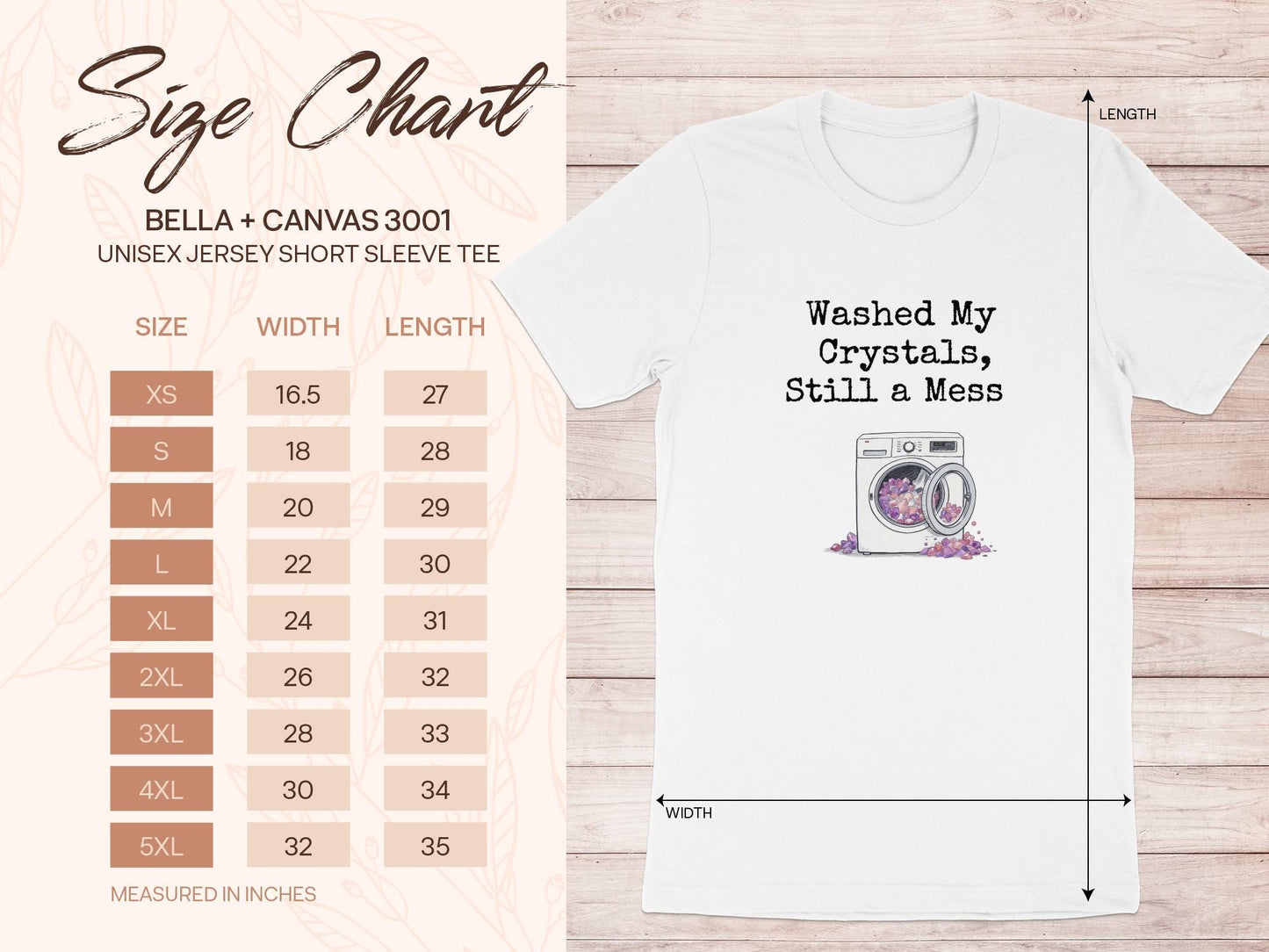 Funny Crystal Lover Shirt, Washed My Crystals Still a Mess Tee, Metaphysical Apparel, Unique Graphic T-Shirt, Unisex Jersey Short Sleeve