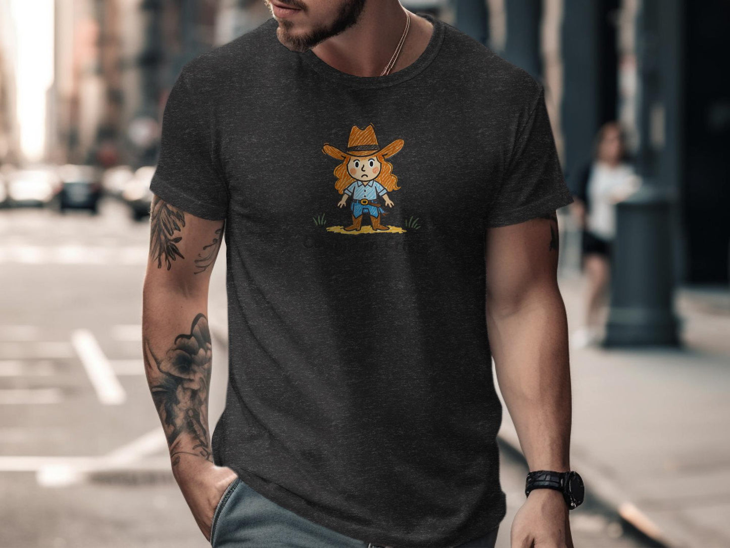 Scarecrow Graphic T-Shirt, Casual Men's Tee, Fun Novelty Print Shirt, Autumn Theme Top, Everyday Wear, Street Style Clothing