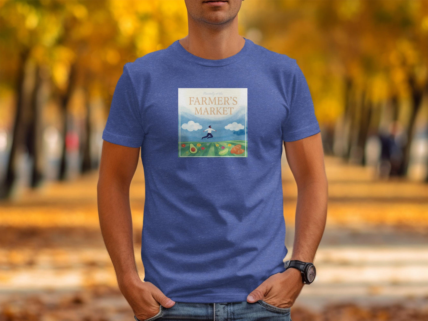 Farmers Market T-Shirt, Organic Produce Graphic Tee, Casual Fall Fashion, Gift for Farmers Market Lover, Comfortable Unisex Shirt