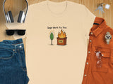 Funny Graphic Tee, Sage Won't Fix This Shirt, Humorous Casual Wear, Unique Graphic T-Shirt, Gift for Friends, Fun Everyday Tee