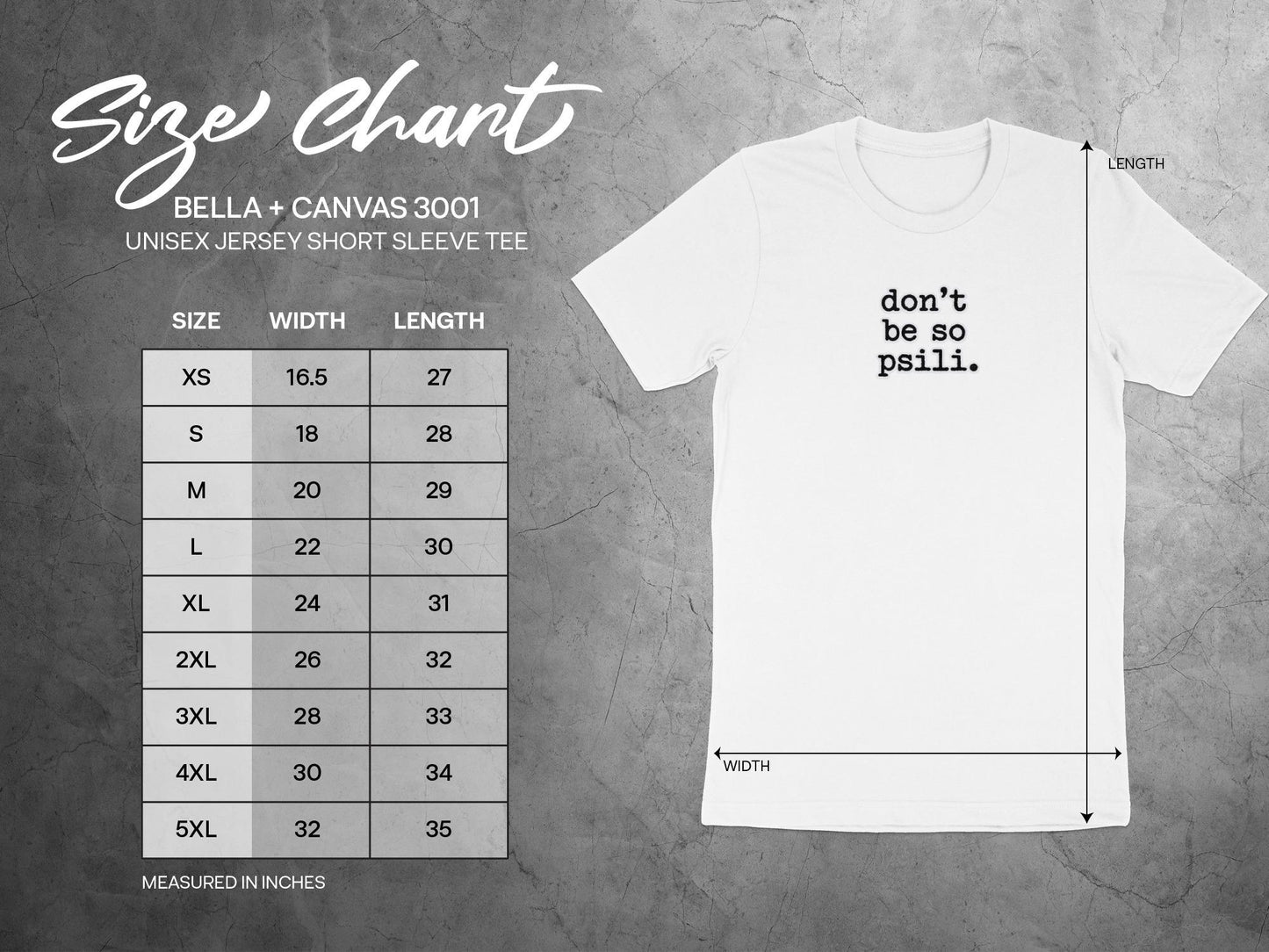 Funny Graphic Tee Shirt, Don't Be So Psili Shirt, Unisex Short Sleeve T-Shirt, Novelty Humor Tee, Casual Everyday Top
