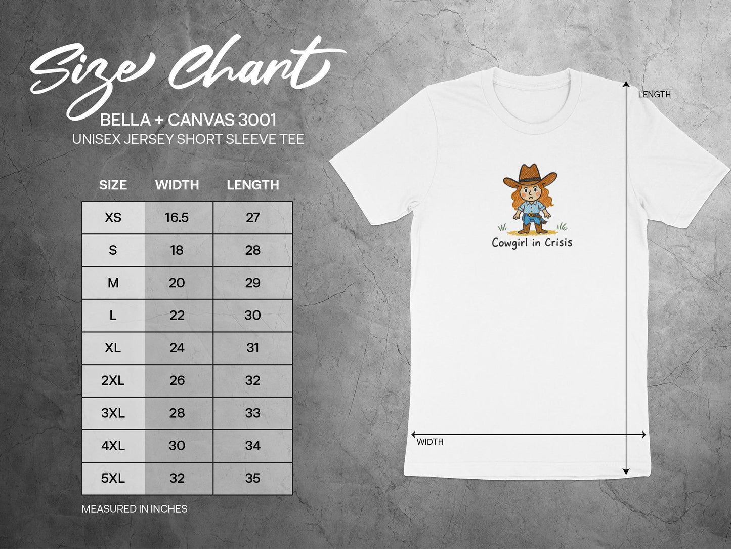 Cowgirl in Crisis T-Shirt, Cute Cowgirl Graphic Tee, Unisex Short Sleeve Shirt, Western Themed Shirt Gift, Funny Cowgirl Top