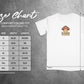 White T-shirt with Cute Mushroom Graphic Design