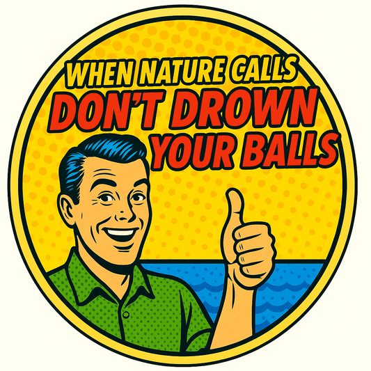 TGOG The Nut Net - 12"W x 16"H - Funny Bathroom Gag Gift & Novelty Decoration Lightweight Mesh Guard for Novelty Gifting