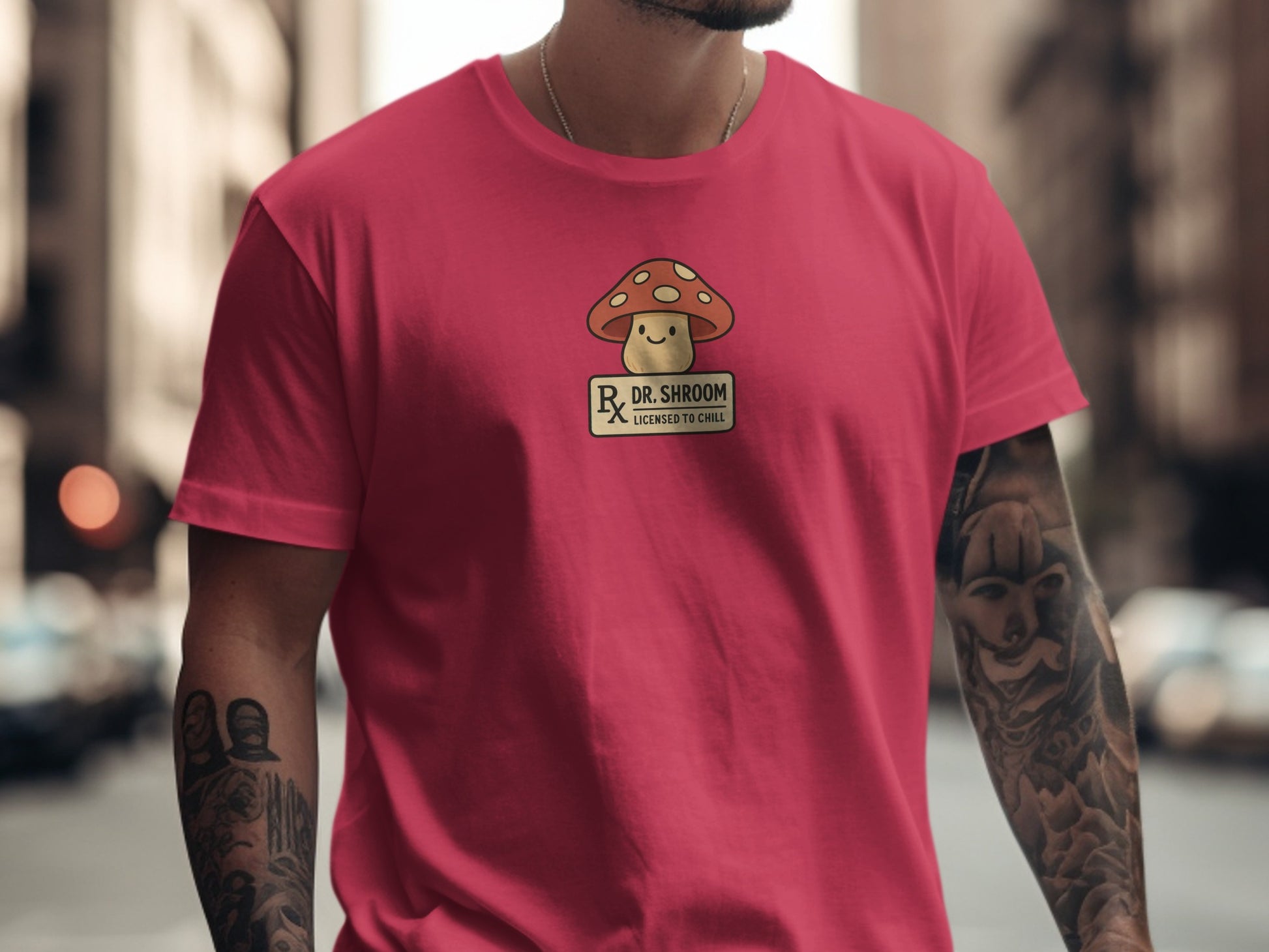 Dr Shroom Licenses to Chill Graphic T-Shirt