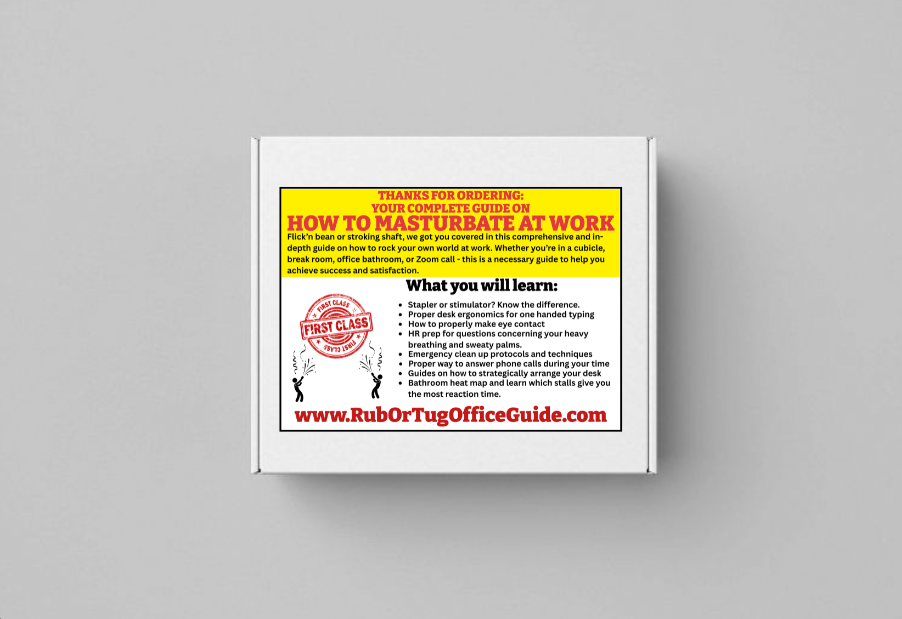 Funny Office Humor Gift Box – Creative Fake Product Packaging for Coworkers and friends