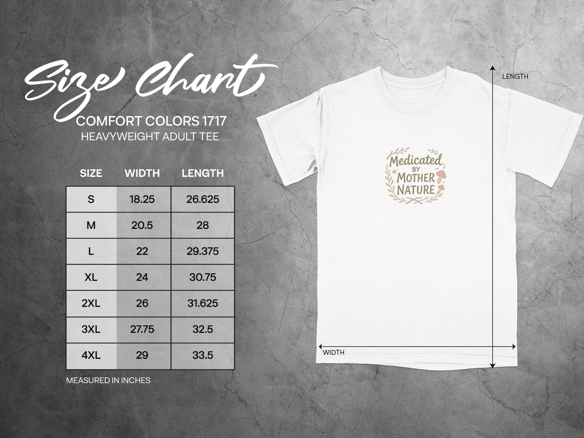 Medicated By Mother Nature Graphic Tee