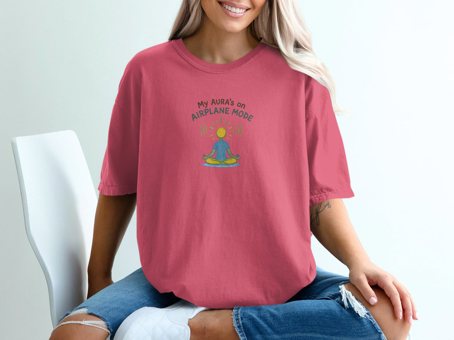 My Aura's On Airplane Mode Graphic T-shirt