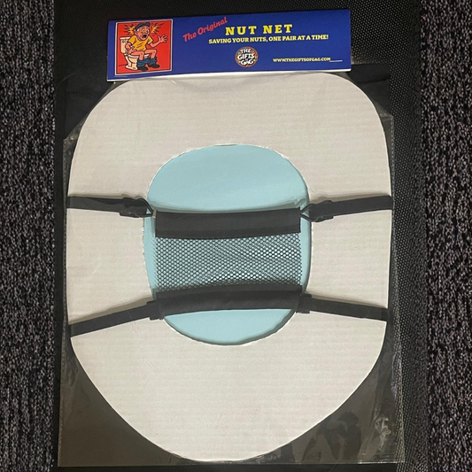 TGOG The Nut Net - 12"W x 16"H - Funny Bathroom Gag Gift & Novelty Decoration Lightweight Mesh Guard for Novelty Gifting