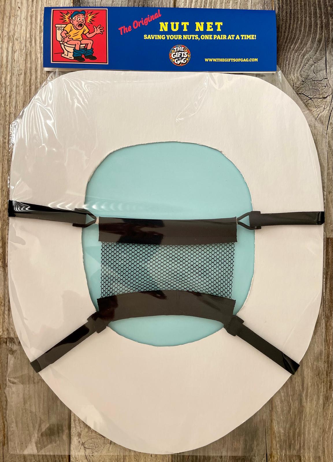 TGOG The Nut Net - 12"W x 16"H - Funny Bathroom Gag Gift & Novelty Decoration Lightweight Mesh Guard for Novelty Gifting