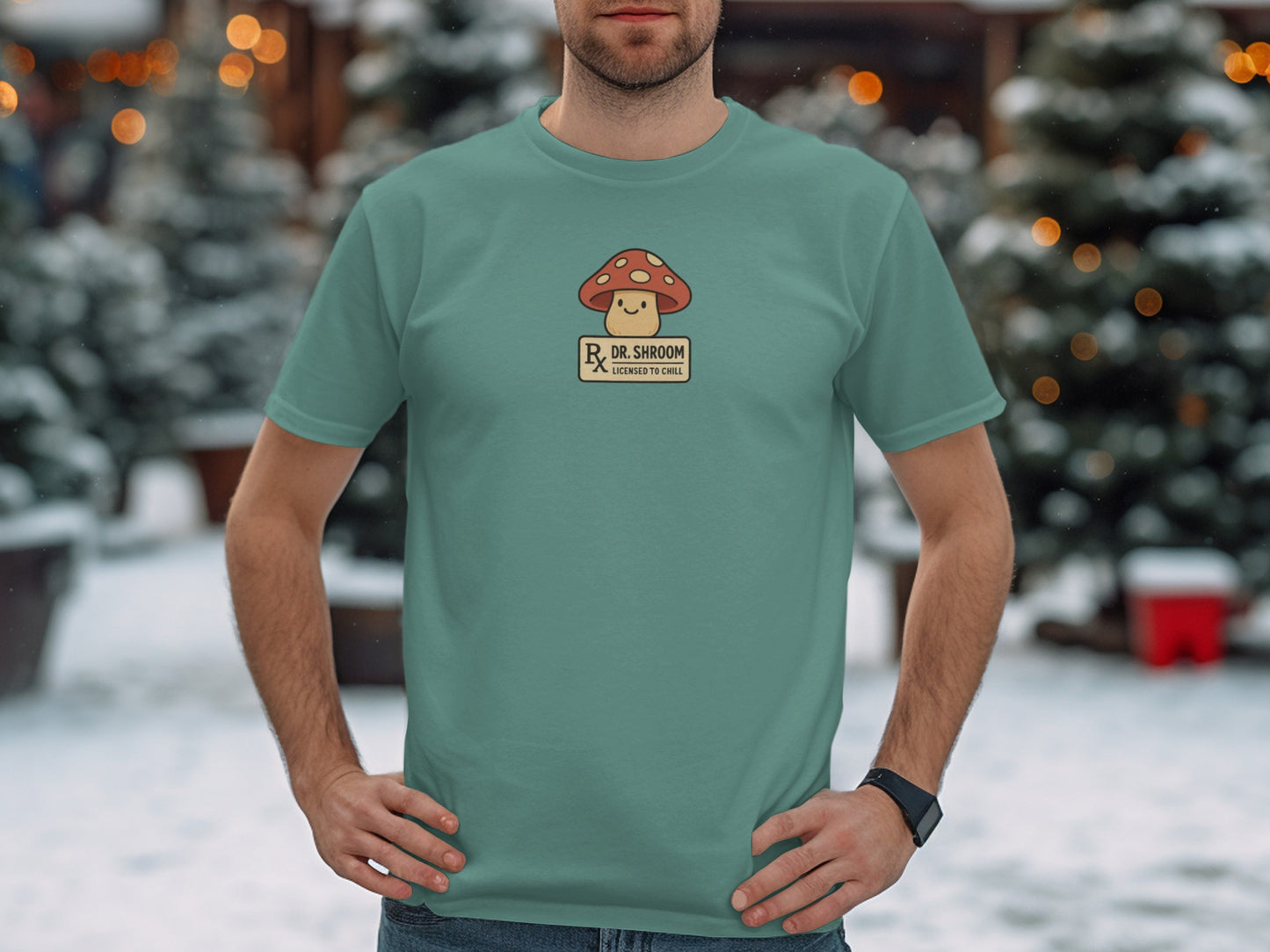 Dr. Shroom Graphic Tee for Casual Fashion Product