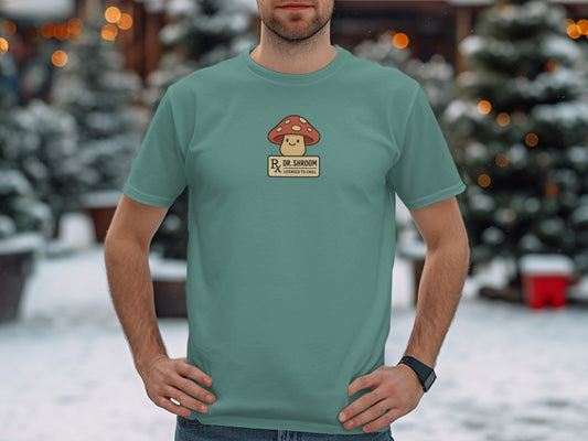 Dr. Shroom Graphic Tee for Casual Fashion Product