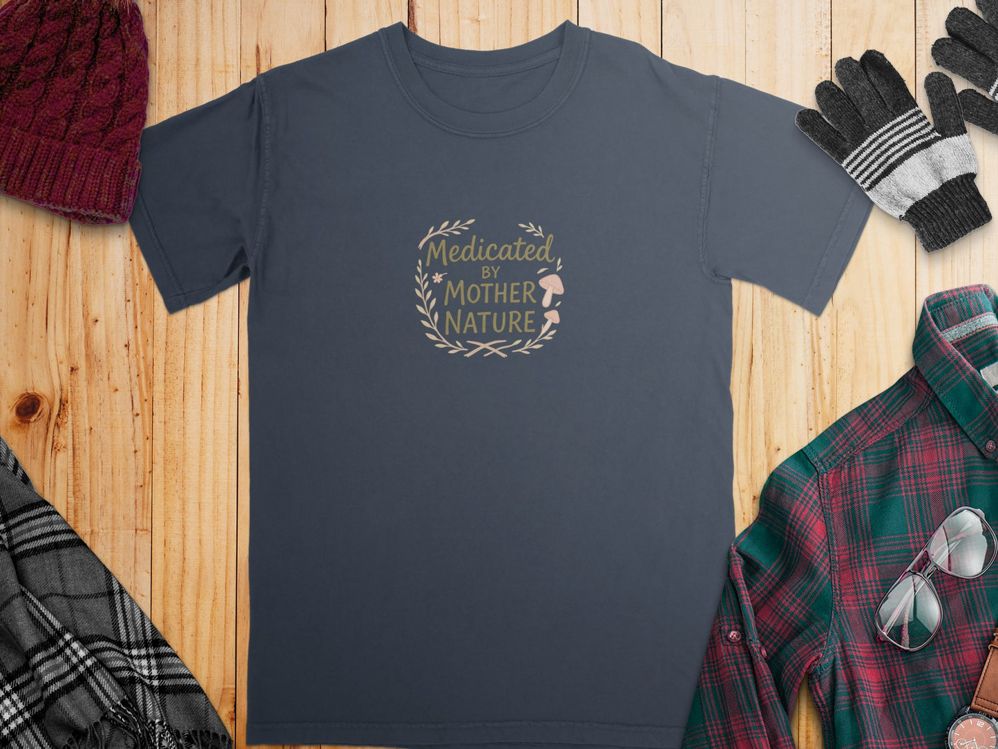Medicated By Mother Nature Graphic Shirt