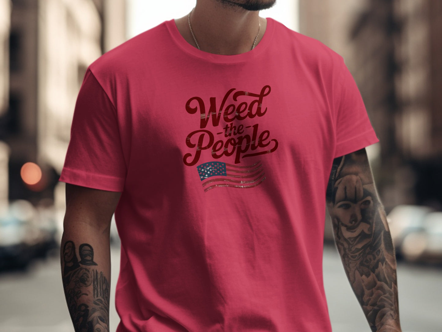 Weed the People Graphic T-shirt for Casual Style