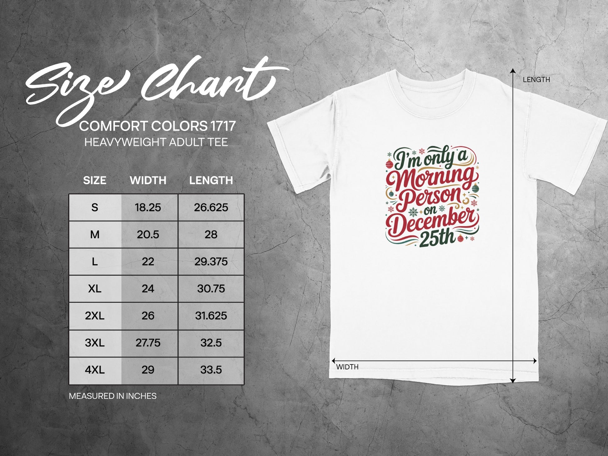 I'm Only A Morning Person On December 25th T-shirt