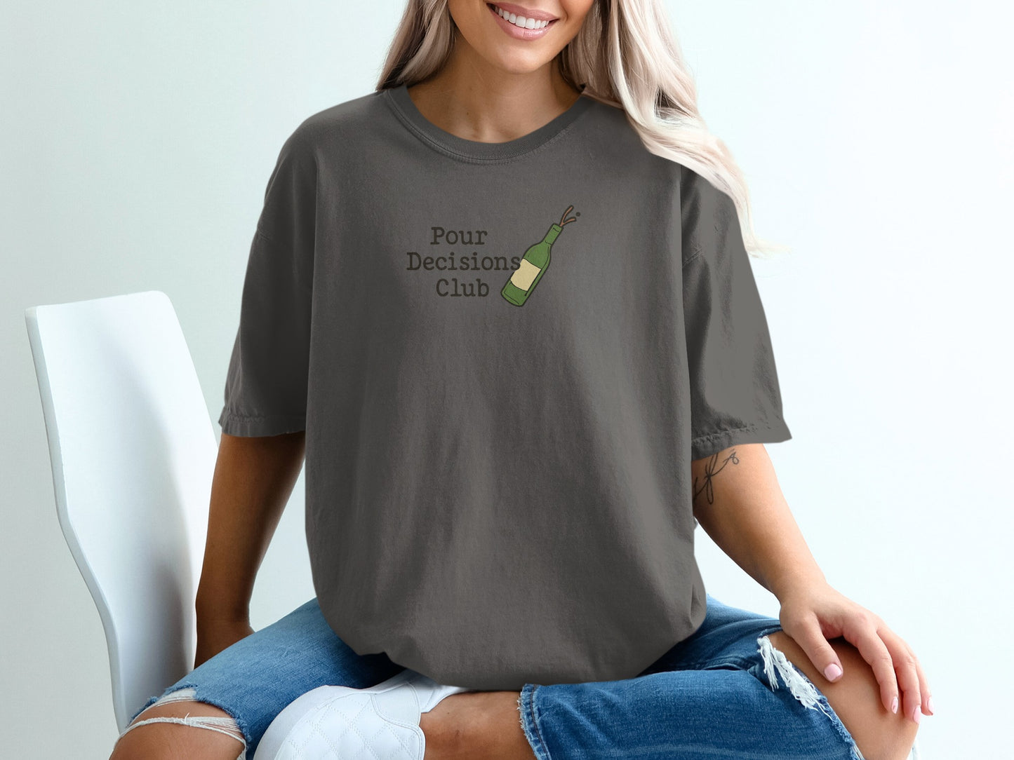 Pour Decisions Club Graphic Tee