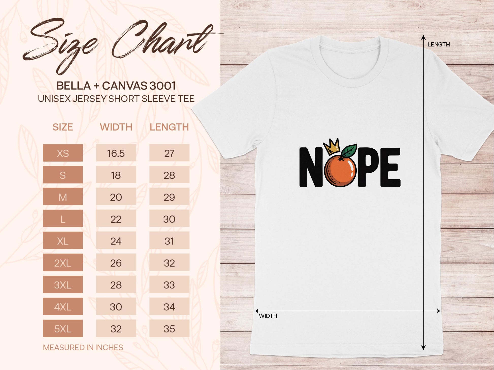 Funny Graphic T-Shirt, Nope Orange Cartoon Tee, Humorous Casual Shirt, Unisex Jersey Short Sleeve Top, Gift for Him or Her