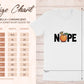 Funny Nope Orange Graphic T-shirt, Unisex Jersey Short Sleeve Tee, Casual Graphic Shirt, Trendy Graphic Tee, Sassy Shirt, Gift Idea