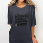Introverts Unite Separately At Home Graphic Tee, Funny Introvert Shirt, Casual Unisex T-Shirt, Relaxed Fit Top for Home