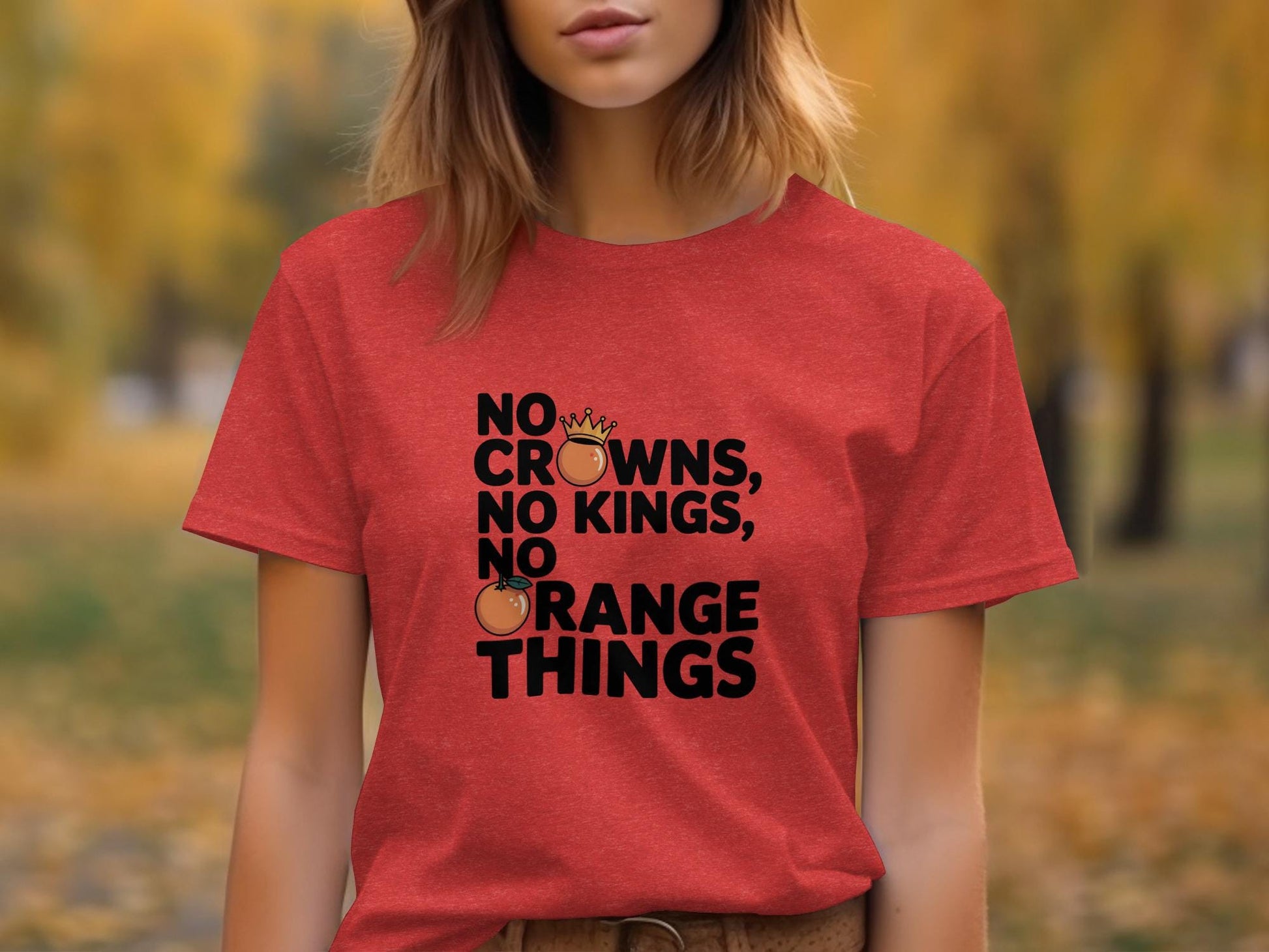 No Crowns No Kings T-shirt, Bold Graphic Tee, Statement Shirt, Casual Wear, Fun Clothing, Trendy Outfit, Unique Gift Idea