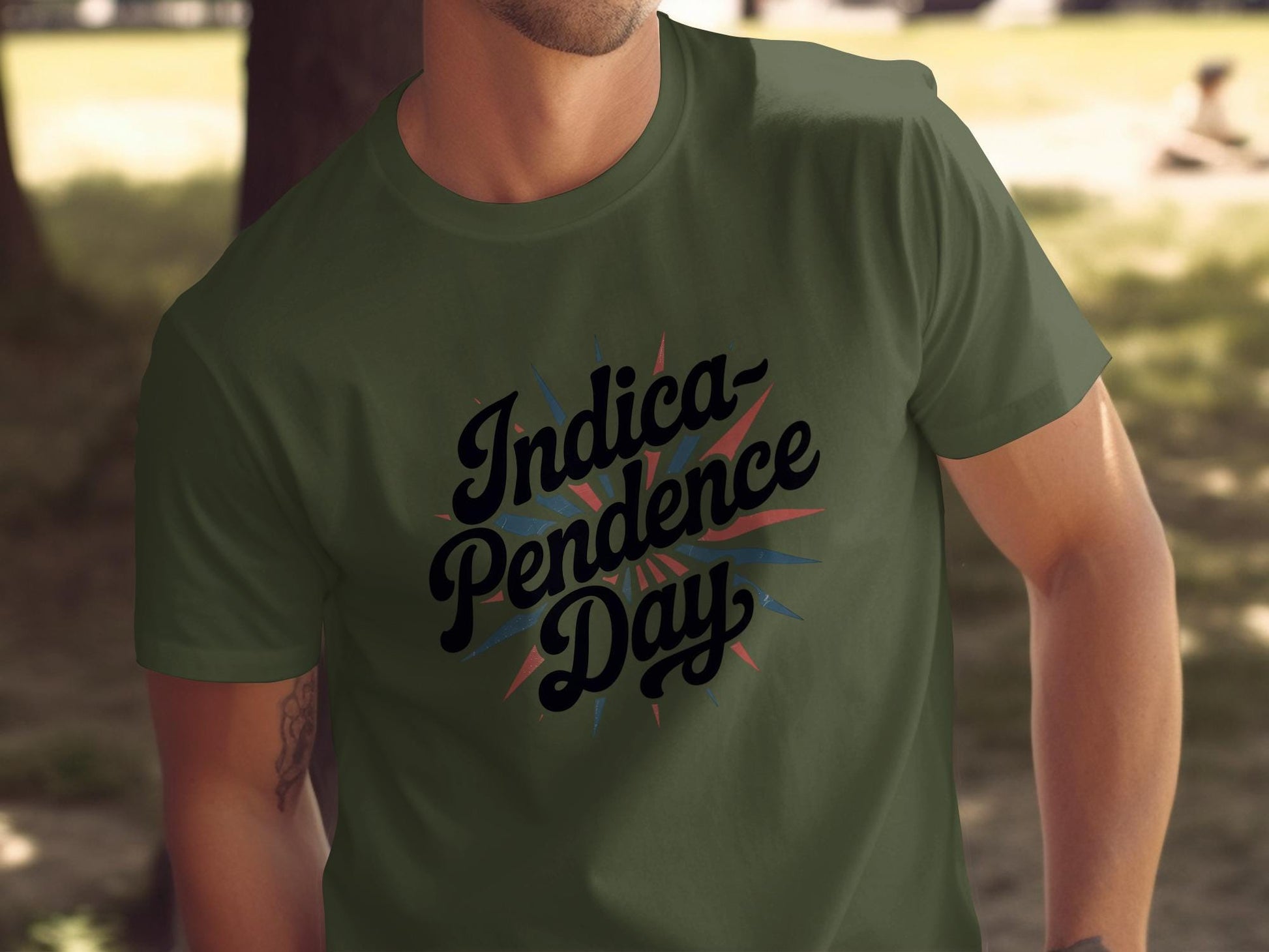 Men&#39;s Graphic T-Shirt, Independence Day T-Shirt, Funny Cannabis Shirt, Unique Graphic Tee, Gift for Him, Patriotic Weed Shirt