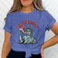 Lit for Liberty Graphic Tee, Funny Statue of Liberty Shirt, Patriotic Independence Day Top, Women&#39;s 4th of July T-Shirt