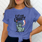 Statue Of Liberty Shirt, Lit For Liberty Tee, Patriotic Graphic Tee, USA Fourth Of July Shirt, Independence Day T-Shirt
