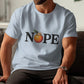 Funny Nope T-Shirt, Graphic Tee for Men, Casual Comfy Top, Cool Gift Idea, Trendy Shirt Design, Great for Everyday Wear
