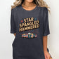 Star Spangled Hammered Graphic Tee, 4th of July Shirt, Patriotic Independence Day T-Shirt, USA Flag Fireworks Top