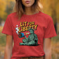 Lit for Liberty Shirt, Patriotic Graphic Tee, 4th of July Outfit, Independence Day Celebration, Vintage Statue of Liberty Design