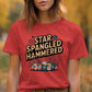 Star Spangled Hammered Shirt, Funny 4th of July Shirt, Patriotic Drinking Tee, Independence Day Party T-Shirt, USA Beer Lover Gift