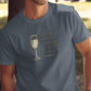 Funny Brunch T-Shirt, Champagne Lover Gift, Sad Breakfast Tee, Wine Enthusiast Shirt, Humorous Quote Apparel, Trendy Casual Top