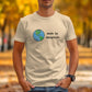 Made by Immigrants T-Shirt, Earth Graphic Tee, Gift for Immigrant Supporters, Social Justice Shirt, Unique Statement Apparel