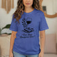 Ciao Stress Buongiorno Vino T-Shirt, Fun Wine Lover Shirt, Casual Graphic Tee, Womens Relax Mode Shirt, Unique Gift Idea