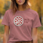 Funny Pizza T-Shirt, Circle of Life Tee, Cute Food Lovers Shirt, Casual Graphic Tee, Unique Gift, Pizza Lover Apparel, Trendy Top