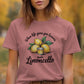 When Life Gives You Lemons Make Limoncello T-Shirt, Funny Quote Shirt, Lemon Lover Gift, Summer Tee, Casual Graphic Top