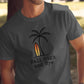 Bali High and Bye Shirt, Surfing T-Shirt, Palm Tree Graphic Tee, Casual Beach Wear, Men&#39;s Summer Shirt, Vacation Outfit