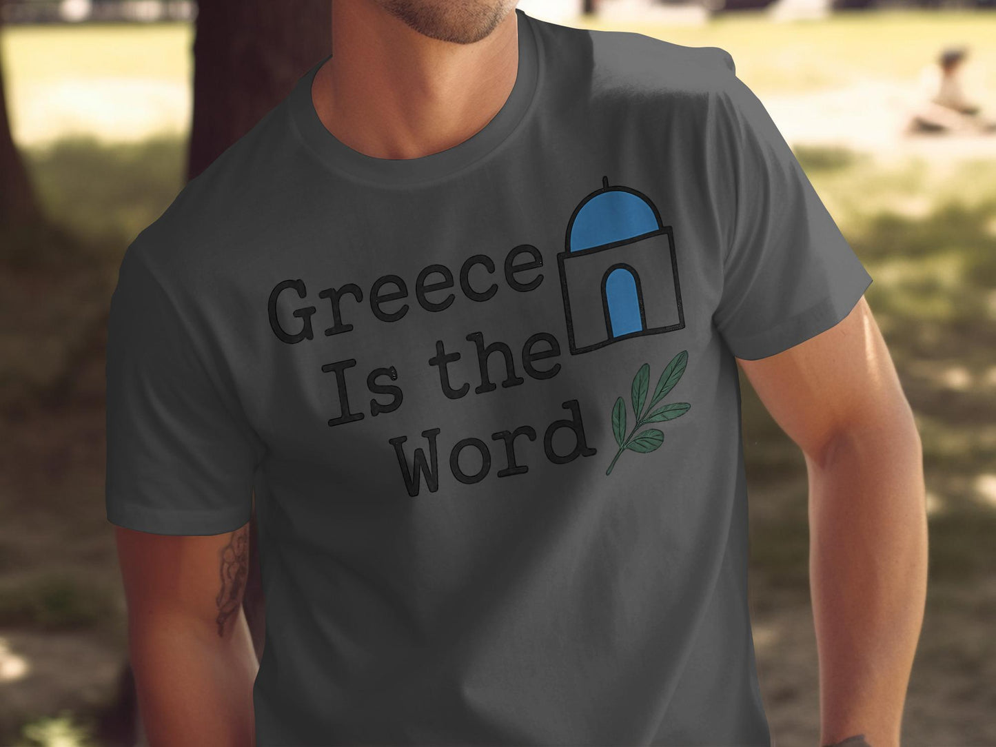 Greek Travel Souvenir Shirt, Greece is the Word Tee, Vacation T-Shirt, Greece Lovers Gift, Greek Culture Shirt, Greece Adventure Top