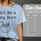 Don&#39;t Be a Bora Bore Funny T-Shirt, Cool Coconut Drink Design Tee, Quirky Shirt for Tropical Vibe, Unisex Graphic Tee