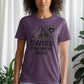 Swiss You Were Here Shirt, Mountain Graphic Tee, Travel Souvenir Shirt, Cute Adventure T-Shirt, Gift for Travelers, Wanderlust Apparel