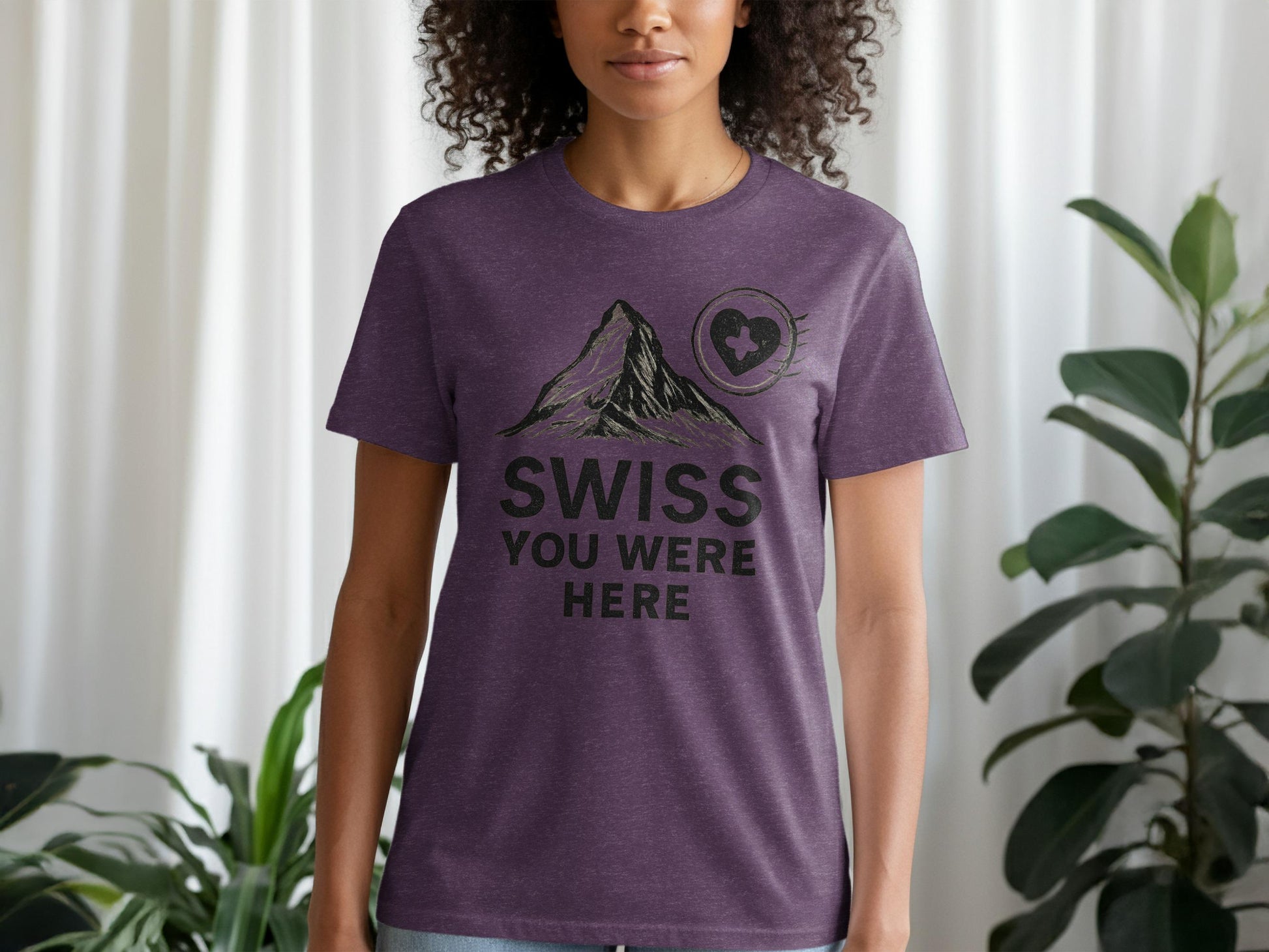 Swiss You Were Here Shirt, Mountain Graphic Tee, Travel Souvenir Shirt, Cute Adventure T-Shirt, Gift for Travelers, Wanderlust Apparel
